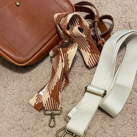 Madewell Tan Brown Leather Crossbody Bag - Picture 5 of 5